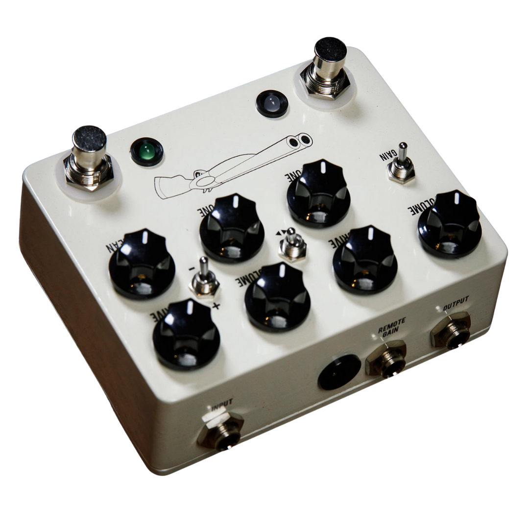 JHS Double Barrel V4 2-in-1 Dual Overdrive Guitar Effects Pedal, JHS, EFFECTS, jhs-effects-db-v4, ZOSO MUSIC SDN BHD