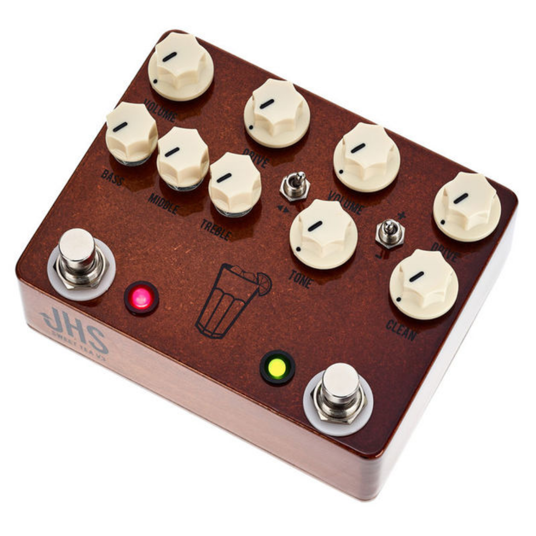 JHS Sweet Tea V3 2-in-1 Overdrive Guitar Effects Pedal, JHS, EFFECTS, jhs-effects-st-v3, ZOSO MUSIC SDN BHD
