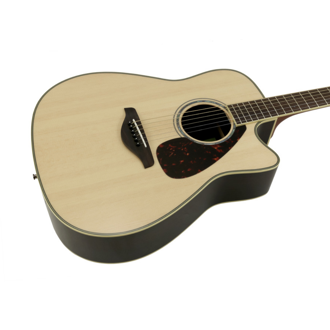 Yamaha FGX830C Dreadnought Cutaway Acoustic-Electric Guitar - Natural (FGX-800C), YAMAHA, ACOUSTIC GUITAR, yamaha-acoustic-guitar-ymhgfgx830c-nt, ZOSO MUSIC SDN BHD