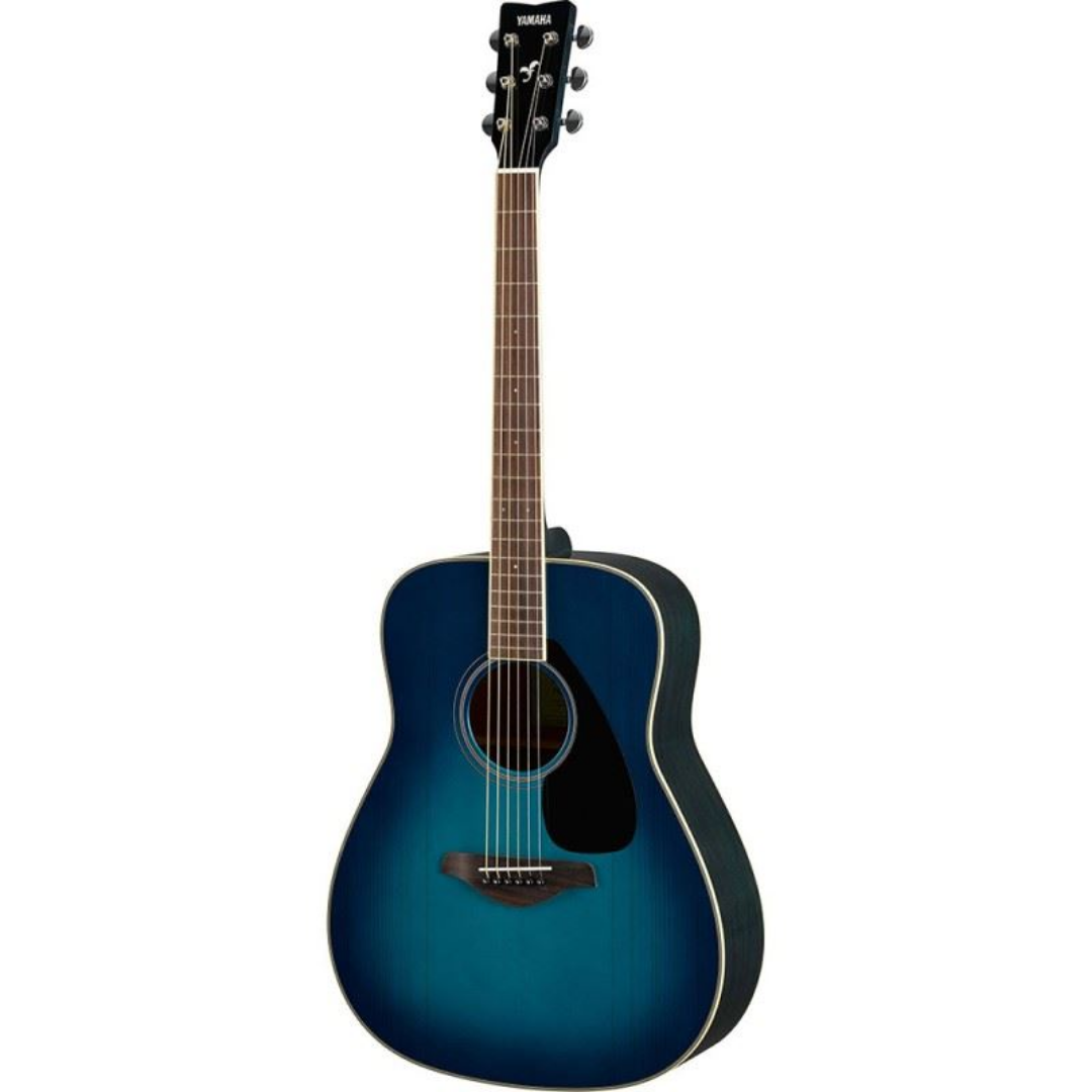 Yamaha FG820 Dreadnought Acoustic Guitar w/FREE Gator Transit Series Acoustic Guitar Bag - Sunset Blue (FG-820), YAMAHA, ACOUSTIC GUITAR, yamaha-acoustic-guitar-ymhgfg820-sb, ZOSO MUSIC SDN BHD
