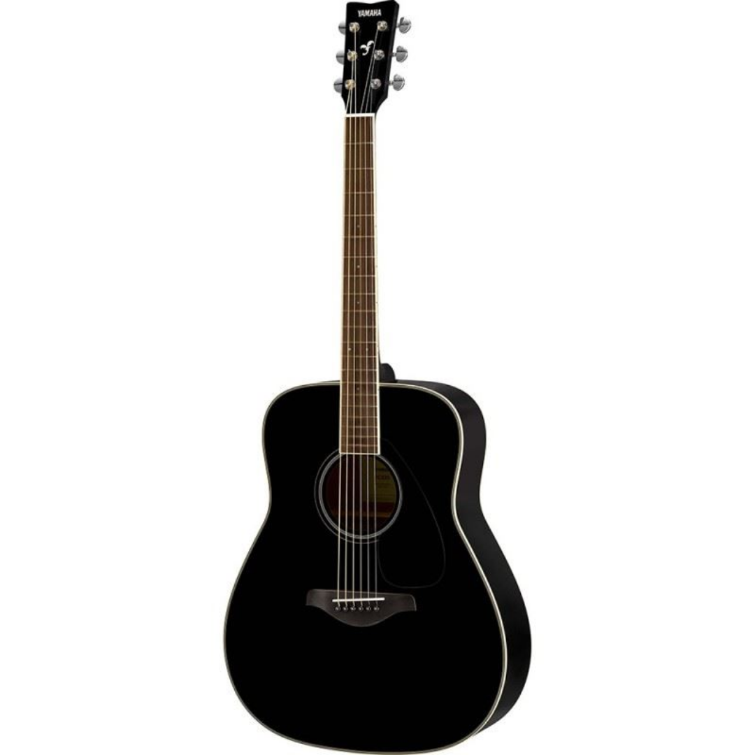 Yamaha FG820 Dreadnought Acoustic Guitar w/FREE Gator Transit Series Acoustic Guitar Bag - Black (FG-820), YAMAHA, ACOUSTIC GUITAR, yamaha-acoustic-guitar-ymhgfg820-bl, ZOSO MUSIC SDN BHD