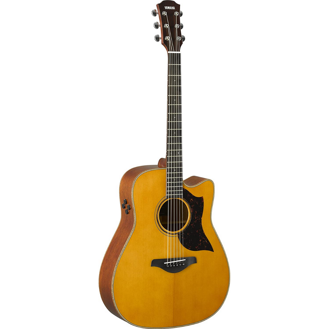 Yamaha A3M ARE Dreadnought Cutaway Acoustic-Electric Guitar with Xvive U2 Wireless Guitar System - Vintage Natural, YAMAHA, ACOUSTIC GUITAR, yamaha-acoustic-guitar-ymhga3mvn-1, ZOSO MUSIC SDN BHD
