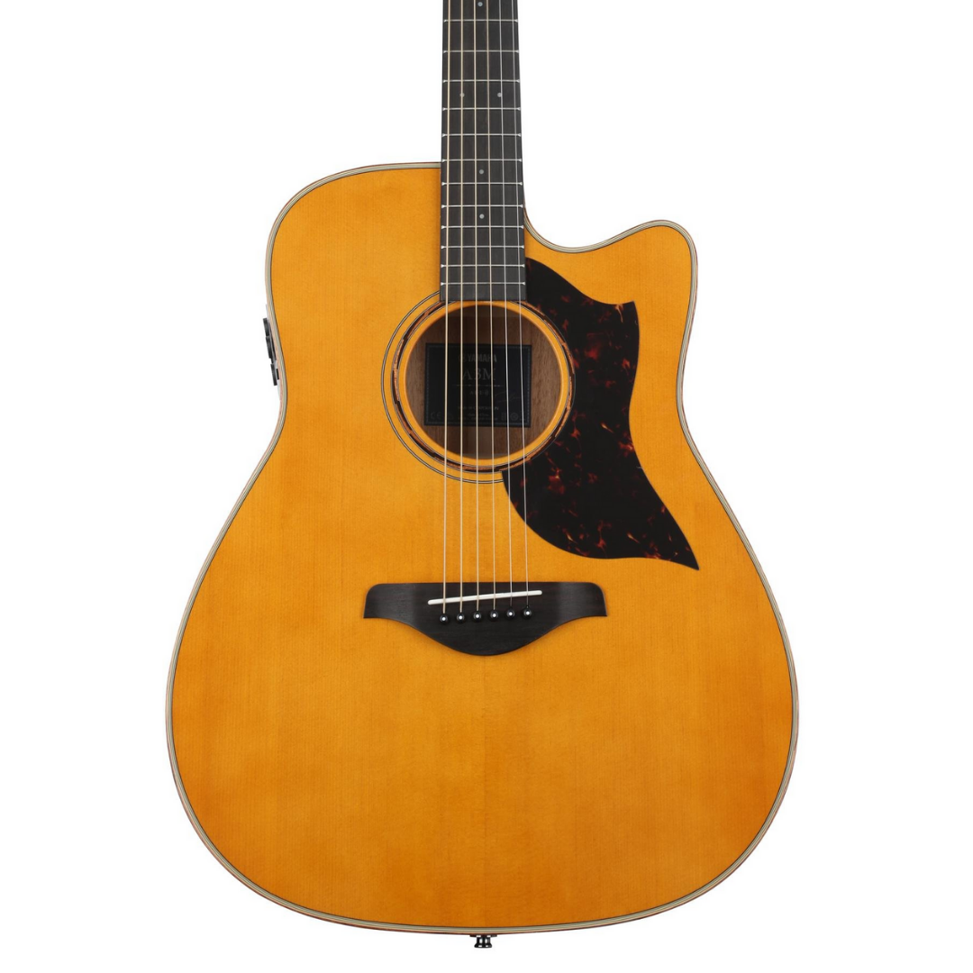 Yamaha A3M ARE Dreadnought Cutaway Acoustic-Electric Guitar with Xvive U2 Wireless Guitar System - Vintage Natural, YAMAHA, ACOUSTIC GUITAR, yamaha-acoustic-guitar-ymhga3mvn-1, ZOSO MUSIC SDN BHD