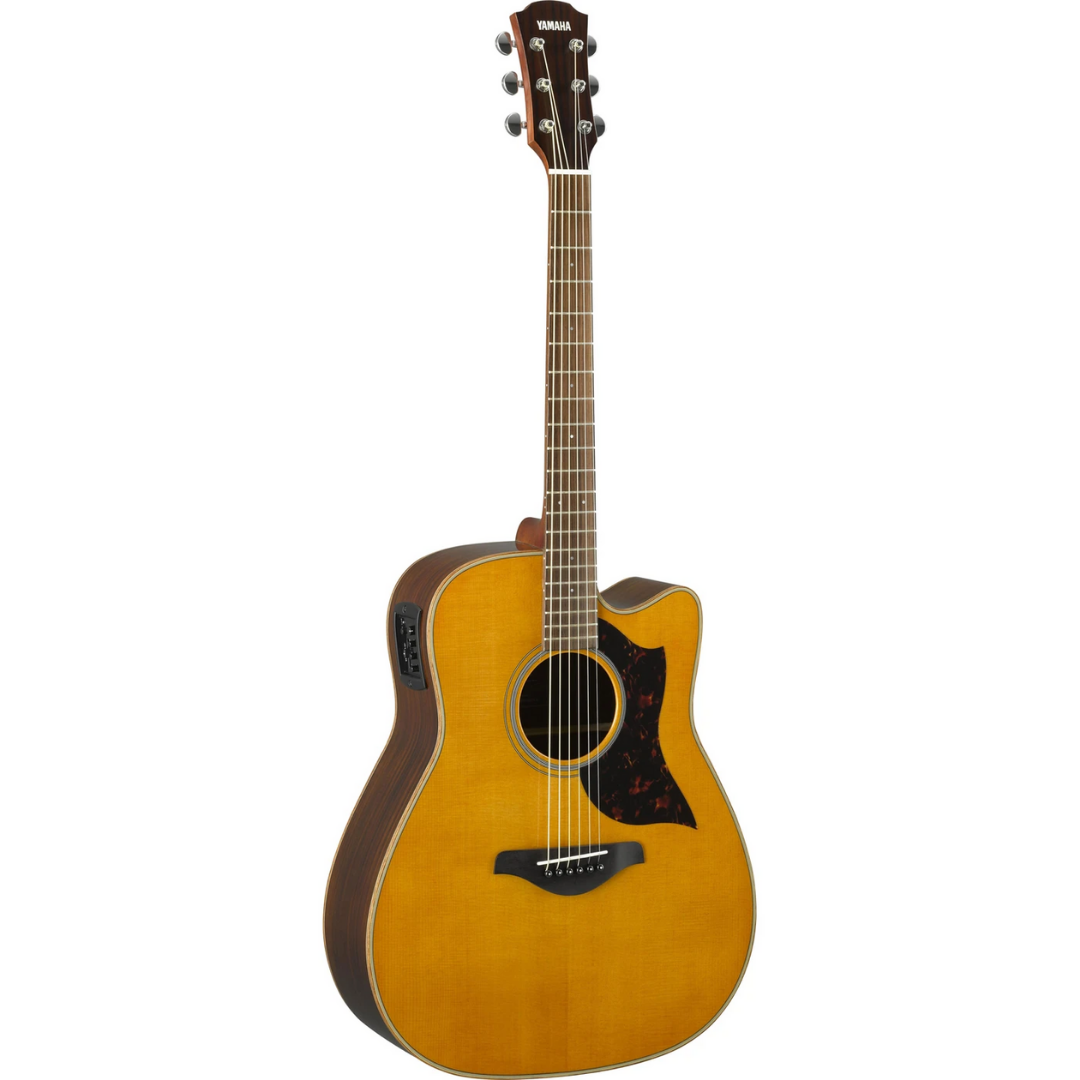 Yamaha A1R Dreadnought Cutaway Acoustic-Electric Guitar with Xvive U2 Wireless Guitar System - Vintage Natural, YAMAHA, ACOUSTIC GUITAR, yamaha-acoustic-guitar-ymhga1rvn-1, ZOSO MUSIC SDN BHD