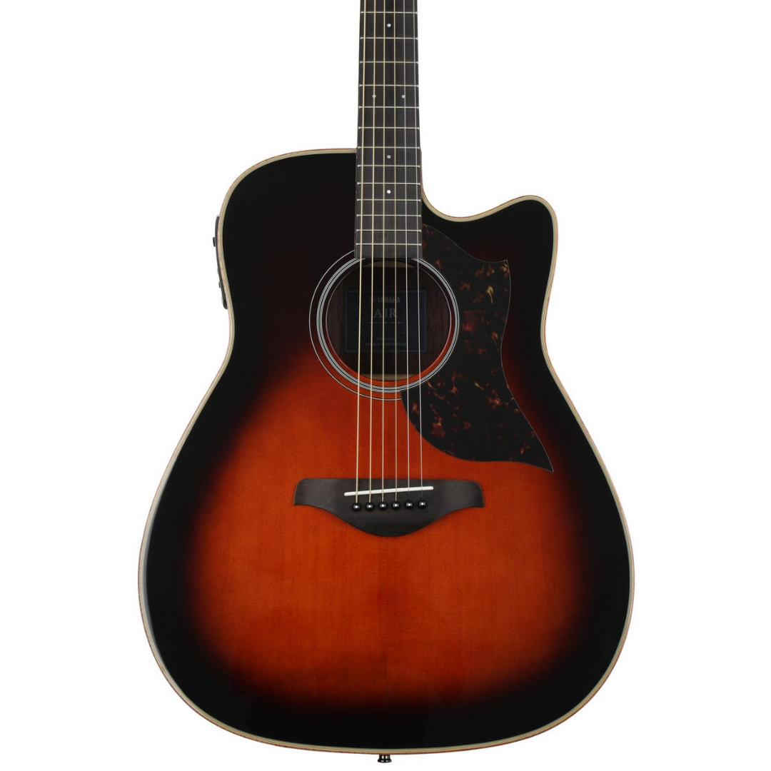 Yamaha A1R Dreadnought Cutaway Acoustic-Electric Guitar with Xvive U2 Wireless Guitar System - Tobacco Brown Sunburst, YAMAHA, ACOUSTIC GUITAR, yamaha-acoustic-guitar-ymhga1rtbs-1, ZOSO MUSIC SDN BHD