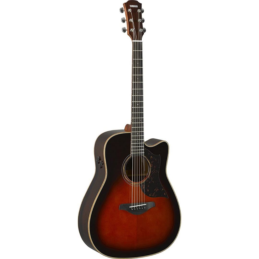 Yamaha A3R ARE Dreadnought Cutaway Acoustic-Electric Guitar with Xvive U2 Wireless Guitar System - Tobacco Brown Sunburst, YAMAHA, ACOUSTIC GUITAR, yamaha-acoustic-guitar-ymhga3rtbs-1, ZOSO MUSIC SDN BHD