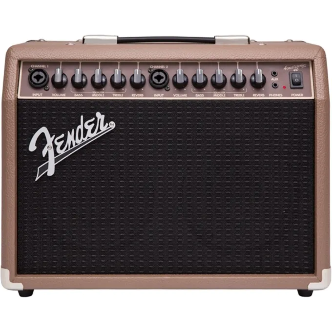 FENDER ACOUSTASONIC 40 ACOUSTIC GUITAR COMBO AMPLIFIER 230V UK, FENDER, ACOUSTIC AMPLIFIER, fender-acoustic-amplifier-f03-231-4204-000, ZOSO MUSIC SDN BHD
