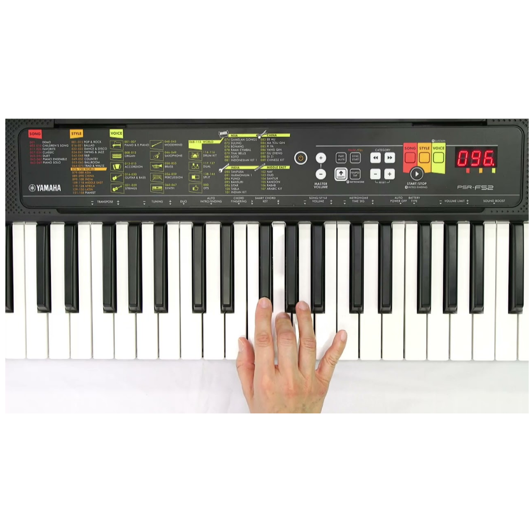 YAMAHA PSRF52 61 KEYS PORTABLE KEYUBOARD (PA130B), YAMAHA, KEYBOARD, yamaha-keyboard-psrf52, ZOSO MUSIC SDN BHD