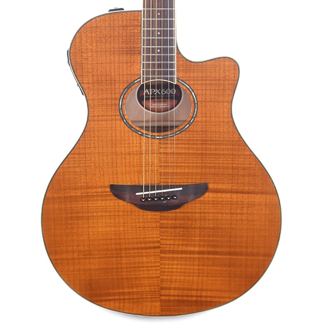 Yamaha APX600FM Flame Maple Top Acoustic-Electric Guitar - Amber (APX-600FM), YAMAHA, ACOUSTIC GUITAR, yamaha-acoustic-guitar-ymhgapx600fm-amb, ZOSO MUSIC SDN BHD