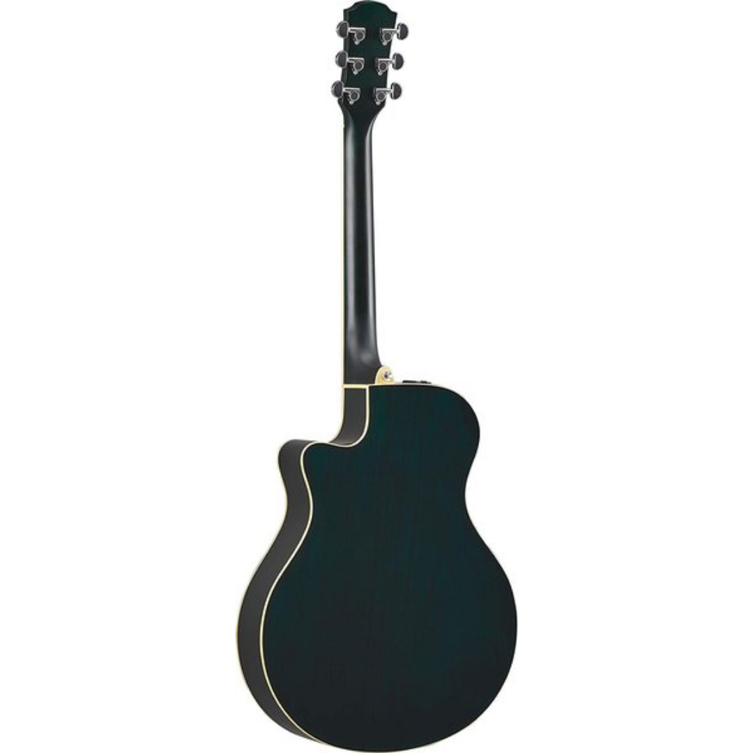 Yamaha APX600 Thinline Cutaway Acoustic-Electric Guitar with Pickup-Oriental Blue Burst (APX-600), YAMAHA, ACOUSTIC GUITAR, yamaha-acoustic-guitar-ymhgapx600-obb, ZOSO MUSIC SDN BHD