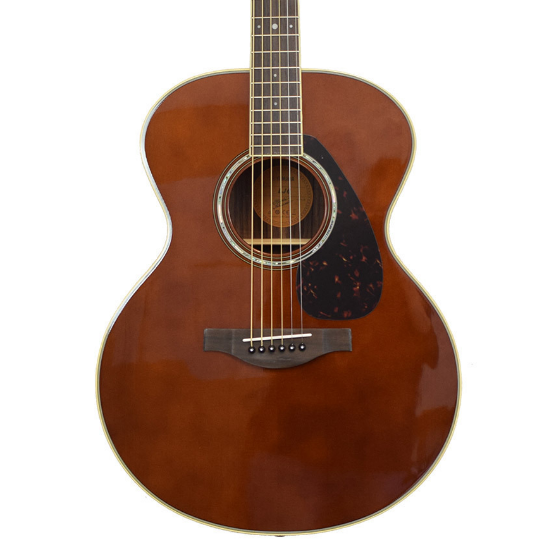 Yamaha LJ6 ARE Acoustic-Electric Guitar with Hard Bag - Dark Tinted (LJ6-ARE), YAMAHA, ACOUSTIC GUITAR, yamaha-acoustic-guitar-ymhglj6-dt, ZOSO MUSIC SDN BHD