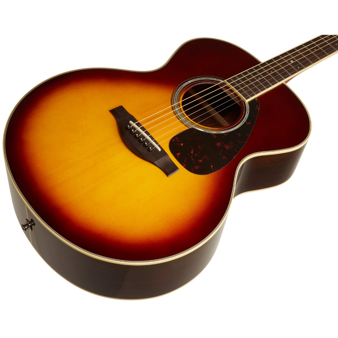 Yamaha LJ6 ARE Acoustic-Electric Guitar with Hard Bag - Brown Sunburst (LJ6-ARE), YAMAHA, ACOUSTIC GUITAR, yamaha-acoustic-guitar-ymhglj6-bs, ZOSO MUSIC SDN BHD