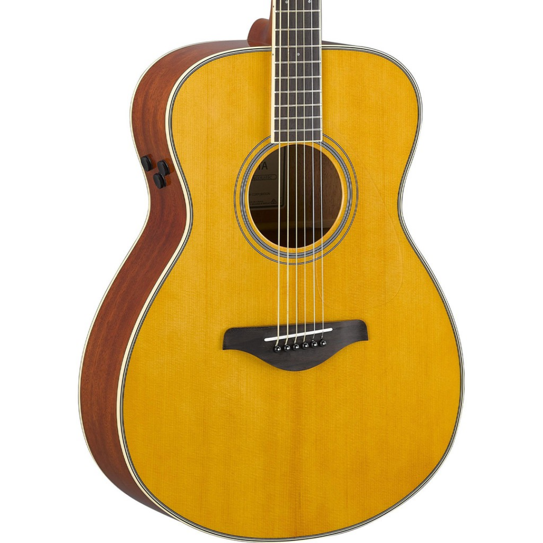 Yamaha FS-TA TransAcoustic Concert Acoustic-Electric Guitar w/FREE Gator GB-4G Acoustic Guitar Bag - Vintage Tint, YAMAHA, ACOUSTIC GUITAR, yamaha-acoustic-guitar-ymhgfs-ta-vt, ZOSO MUSIC SDN BHD