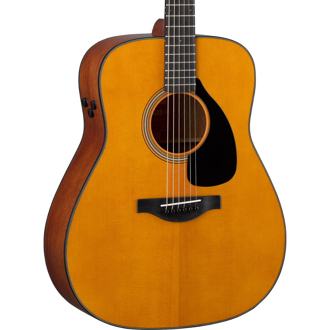 Yamaha Red Label FGX3 Acoustic-Electric Guitar with Hard Bag - Natural (FGX-3), YAMAHA, ACOUSTIC GUITAR, yamaha-acoustic-guitar-ymhgfgx3, ZOSO MUSIC SDN BHD