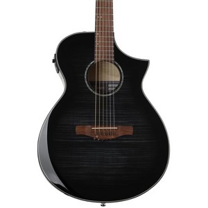 Ibanez AEWC400 - Transparent Black Sunburst High Gloss (AEWC400-TKS), IBANEZ, CLASSICAL GUITAR, ibanez-classical-guitar-aewc400-tks, ZOSO MUSIC SDN BHD