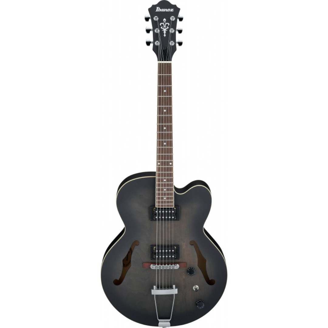 Ibanez Artcore AF55 - Transparent Black Flat (AF55-TKF), IBANEZ, ELECTRIC GUITAR, ibanez-electric-guitar-af55-tkf, ZOSO MUSIC SDN BHD