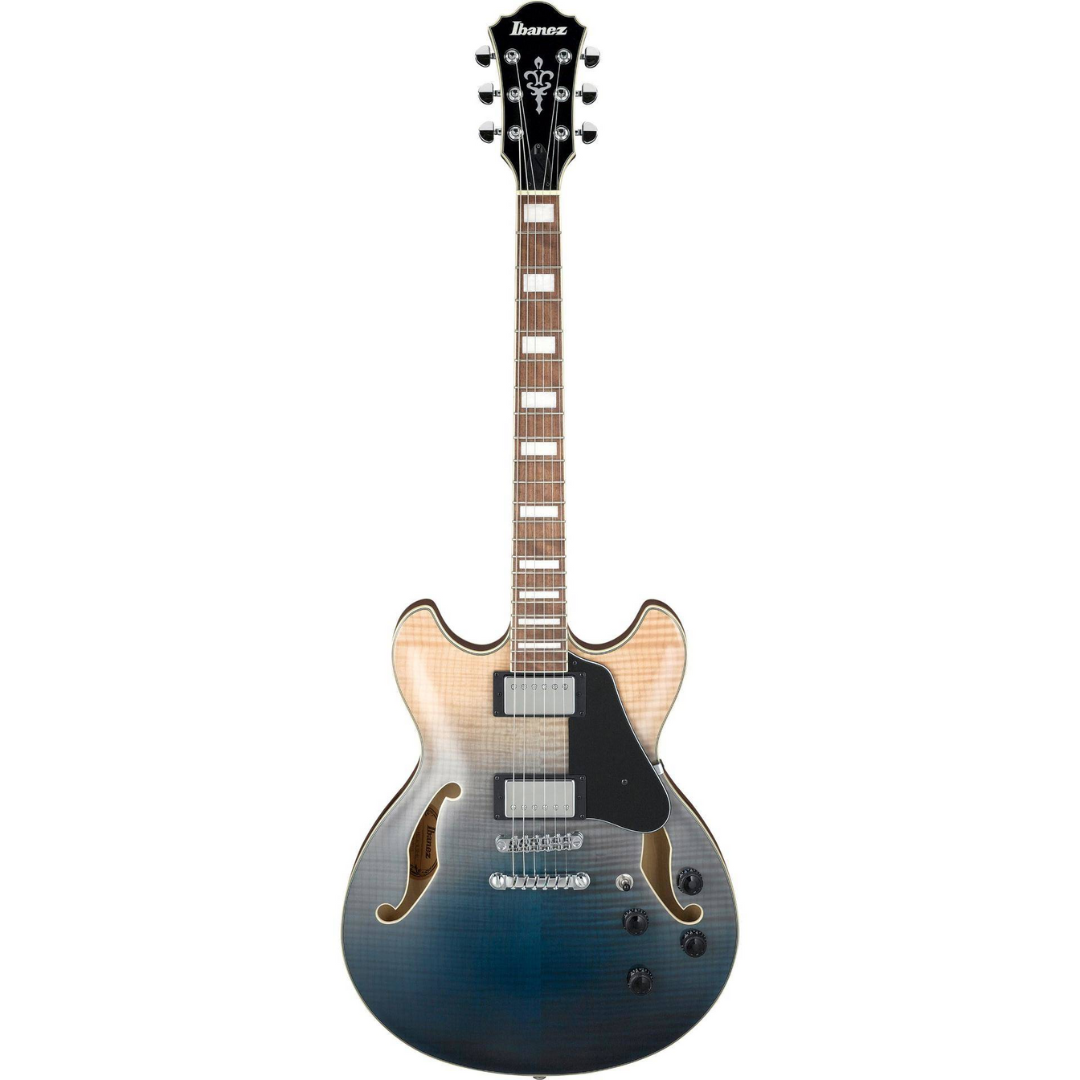 Ibanez Artcore AS73FM Semi-Hollow Electric Guitar - Transparent Indigo Fade, IBANEZ, ELECTRIC GUITAR, ibanez-electric-guitar-as73fm-tif, ZOSO MUSIC SDN BHD