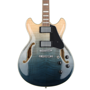 Ibanez Artcore AS73FM Semi-Hollow Electric Guitar - Transparent Indigo Fade, IBANEZ, ELECTRIC GUITAR, ibanez-electric-guitar-as73fm-tif, ZOSO MUSIC SDN BHD