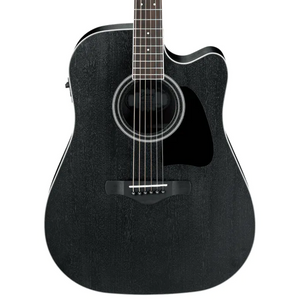 Ibanez Artwood AW84CE - Weathered Black Open Pore, IBANEZ, ACOUSTIC GUITAR, ibanez-acoustic-guitar-aw84ce-wk, ZOSO MUSIC SDN BHD