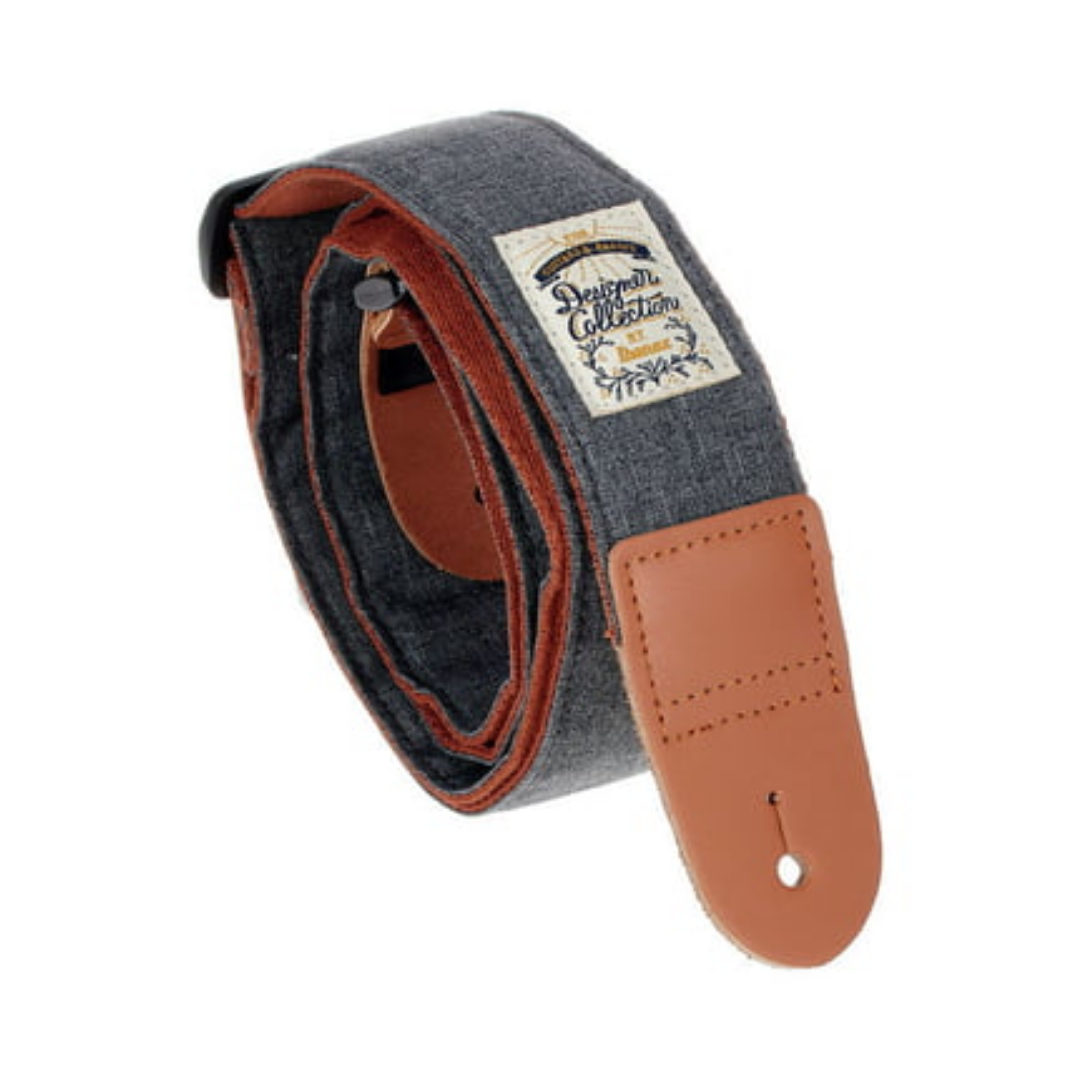 Ibanez DCS50D Designer Collection Guitar Strap, Charcoal Grey (DCS50D-CGY), IBANEZ, STRAP, ibanez-strap-dcs50d-cgy, ZOSO MUSIC SDN BHD