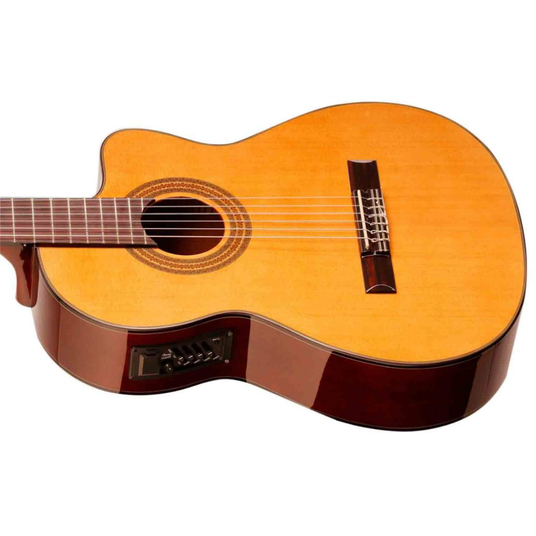 Ibanez GA6CE Classical Guitar - Amber High Gloss (GA6CE-AM), IBANEZ, CLASSICAL GUITAR, ibanez-classical-guitar-ga6ce, ZOSO MUSIC SDN BHD