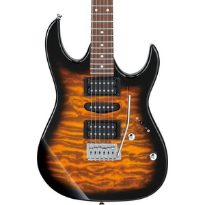 Ibanez Gio GRX70QA Electric Guitar - Sunburst (GRX70QA-SB), IBANEZ, ELECTRIC GUITAR, ibanez-electric-guitar-grx70qa-sb, ZOSO MUSIC SDN BHD