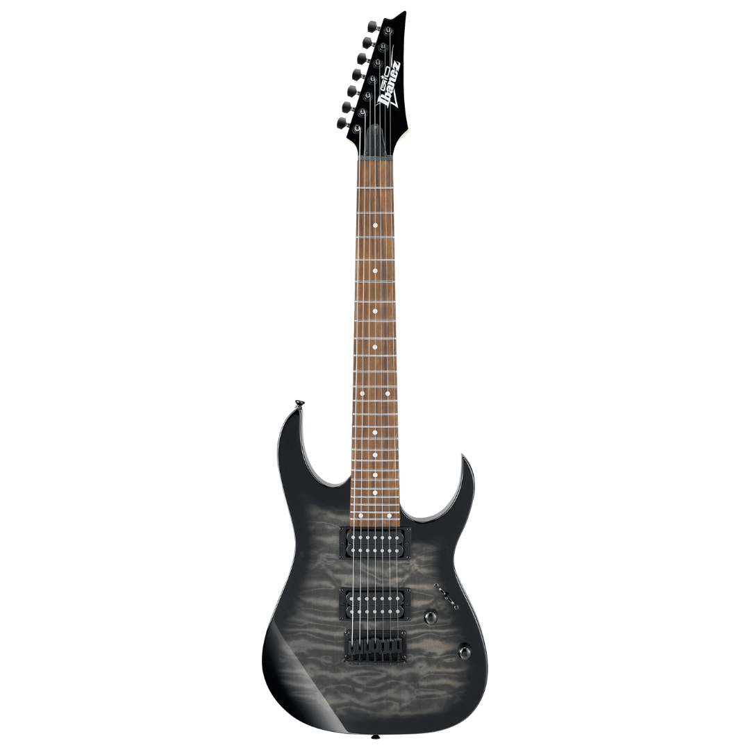 Ibanez Gio GRG7221QA - Transparent Black Sunburst, IBANEZ, ELECTRIC GUITAR, ibanez-electric-guitar-grg7221qa-tks, ZOSO MUSIC SDN BHD