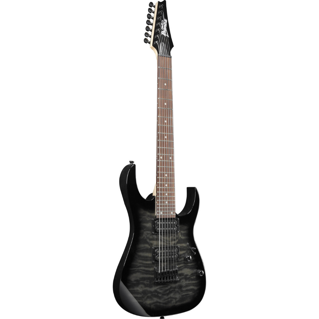 Ibanez Gio GRG7221QA - Transparent Black Sunburst, IBANEZ, ELECTRIC GUITAR, ibanez-electric-guitar-grg7221qa-tks, ZOSO MUSIC SDN BHD