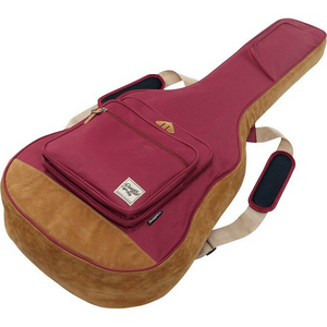 Ibanez IAB541 POWERPAD Gig Bag for Acoustic Guitars - Wine Red, IBANEZ, CASES & GIG BAGS, ibanez-cases-gig-bags-iab541-wr, ZOSO MUSIC SDN BHD