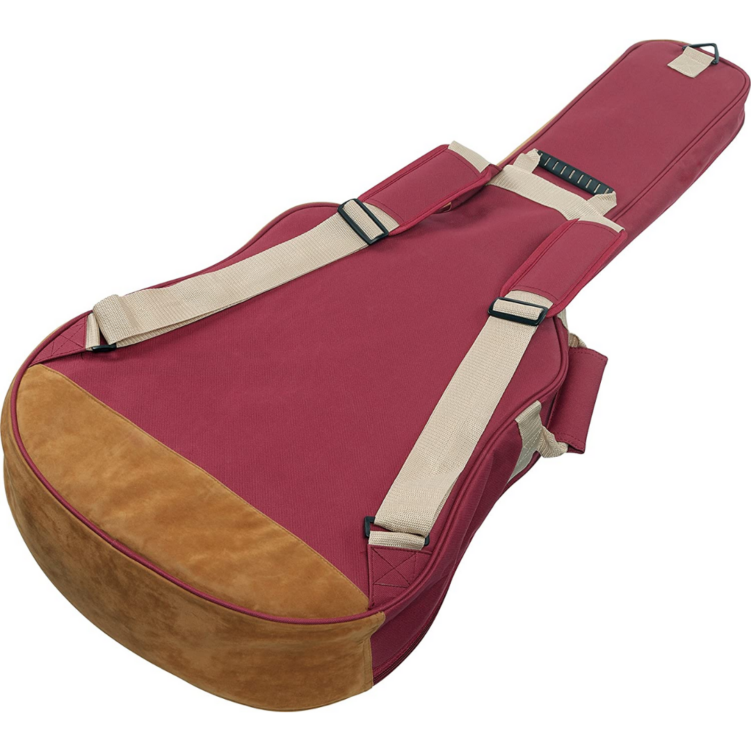 Ibanez IAB541 POWERPAD Gig Bag for Acoustic Guitars - Wine Red, IBANEZ, CASES & GIG BAGS, ibanez-cases-gig-bags-iab541-wr, ZOSO MUSIC SDN BHD