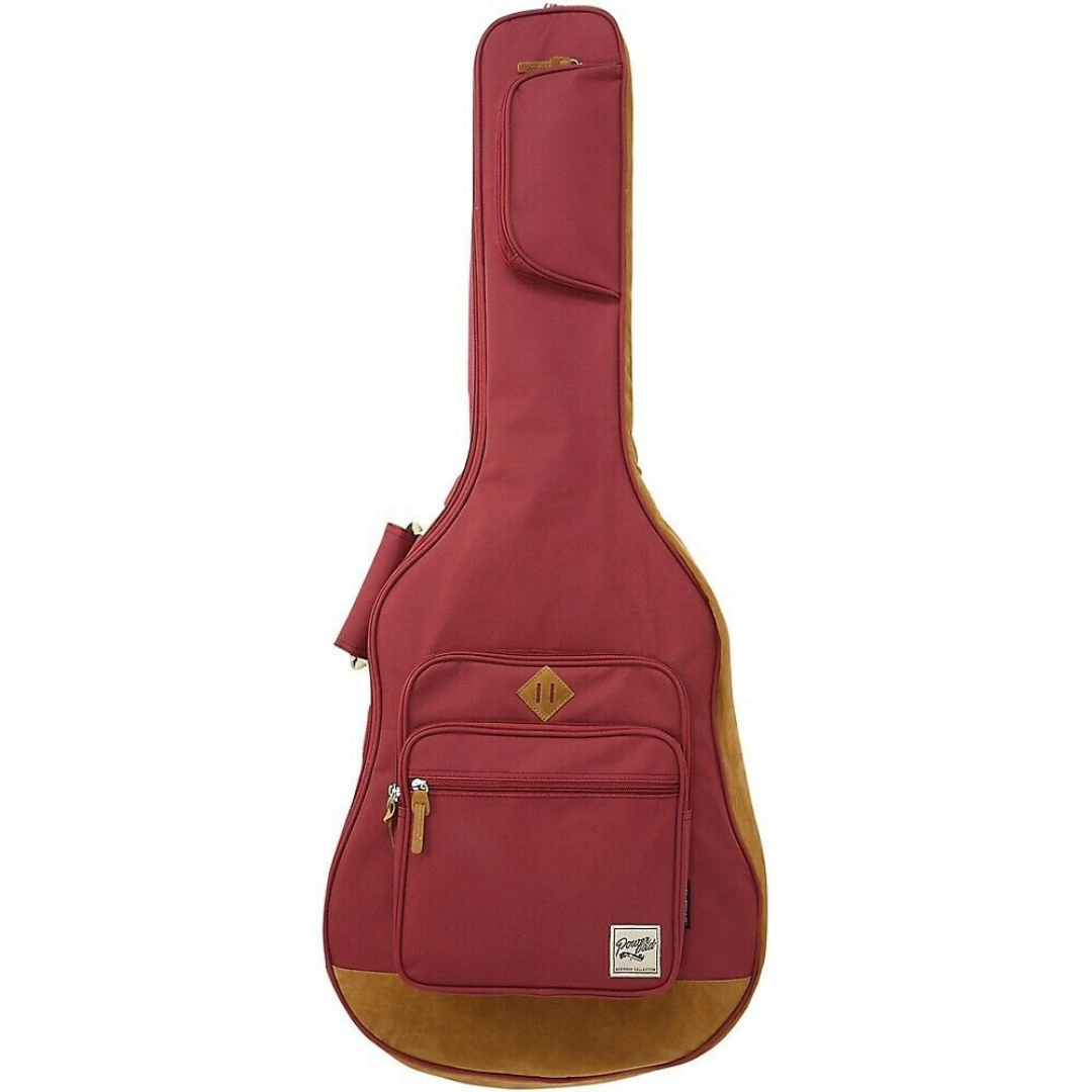 Ibanez IAB541 POWERPAD Gig Bag for Acoustic Guitars - Wine Red, IBANEZ, CASES & GIG BAGS, ibanez-cases-gig-bags-iab541-wr, ZOSO MUSIC SDN BHD