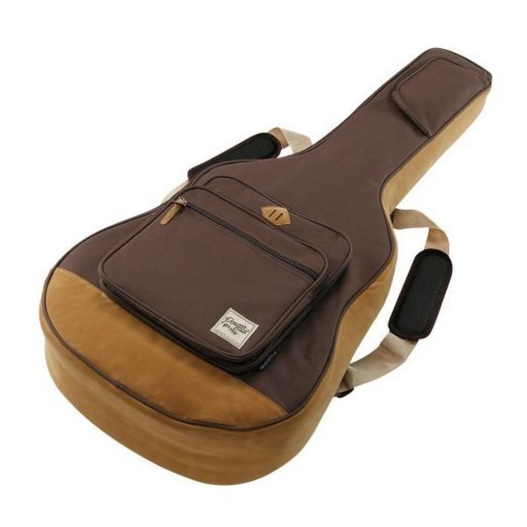 Ibanez IAB541 POWERPAD Gig Bag for Acoustic Guitars - Brown, IBANEZ, CASES & GIG BAGS, ibanez-cases-gig-bags-iab541-br, ZOSO MUSIC SDN BHD