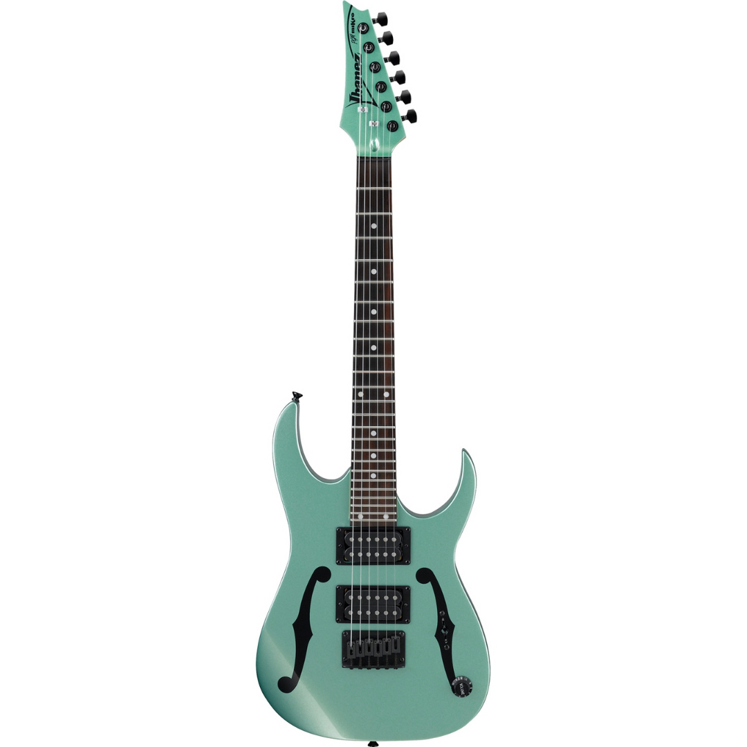 Ibanez Paul Gilbert Signature Mikro PGMM21 - Metallic Light Green (PGMM21-MGN), IBANEZ, ELECTRIC GUITAR, ibanez-electric-guitar-pgmm21, ZOSO MUSIC SDN BHD