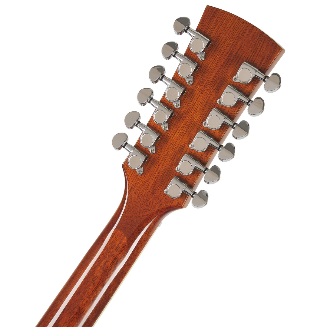 Ibanez PF1512 12-String Acoustic Guitar - Natural High Gloss (PF1512-NT), IBANEZ, ACOUSTIC GUITAR, ibanez-acoustic-guitar-pf1512, ZOSO MUSIC SDN BHD