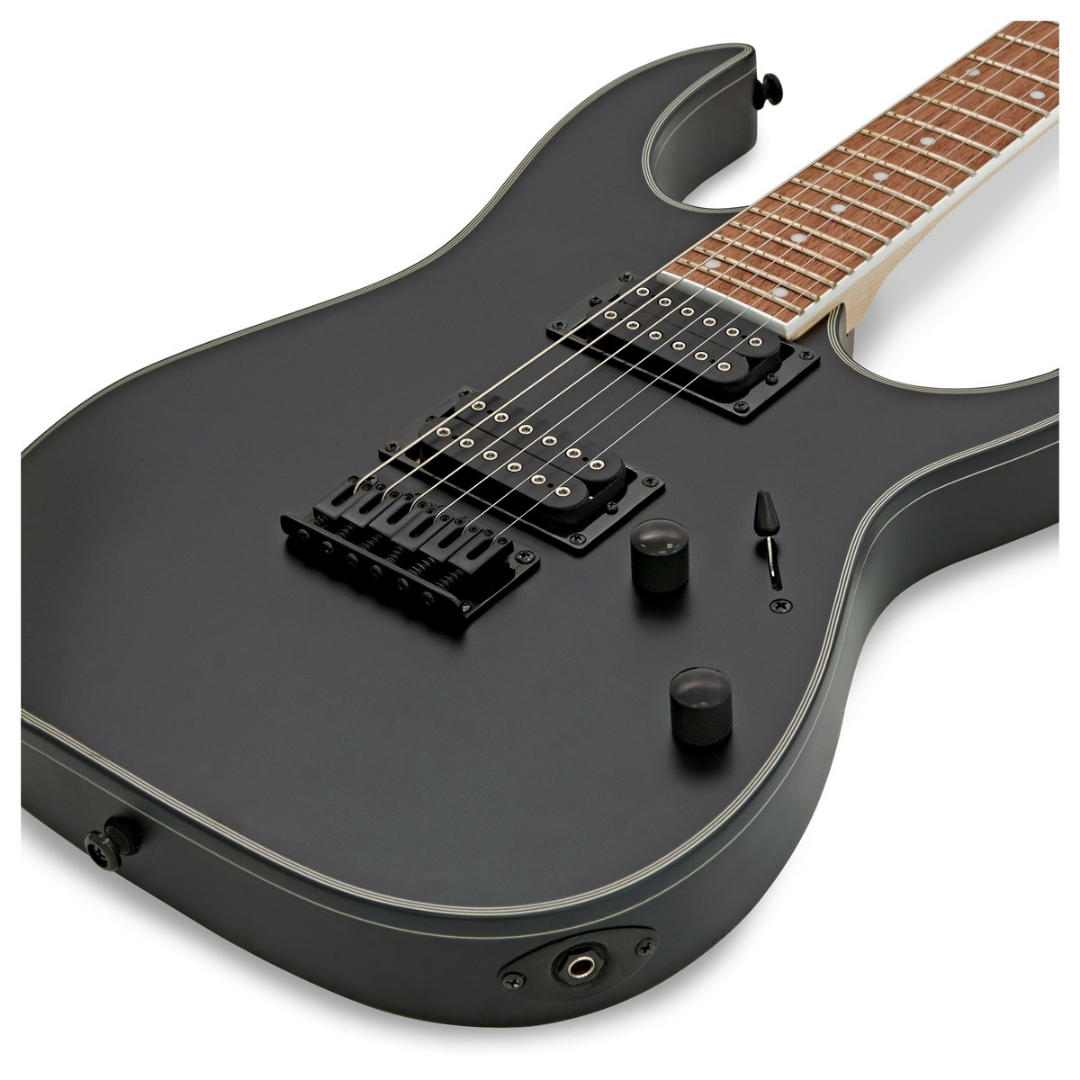 Ibanez RG421EX - Black Flat (RG421EX-BKF), IBANEZ, ELECTRIC GUITAR, ibanez-electric-guitar-rg421ex, ZOSO MUSIC SDN BHD
