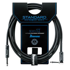 Ibanez SI10L Shielded Guitar Cable 10 ft Right Angled Jack (SI-10L), IBANEZ, CABLES, ibanez-cable-si10l, ZOSO MUSIC SDN BHD