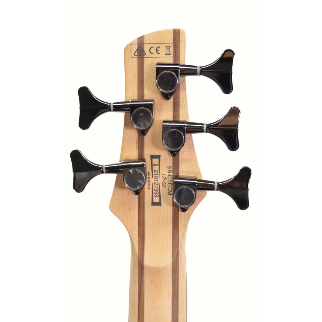 Ibanez Standard SR405EQM - Surreal Black Burst Gloss (SR405EQM-SKG), IBANEZ, BASS GUITAR, ibanez-bass-guitar-sr405eqm-skg, ZOSO MUSIC SDN BHD