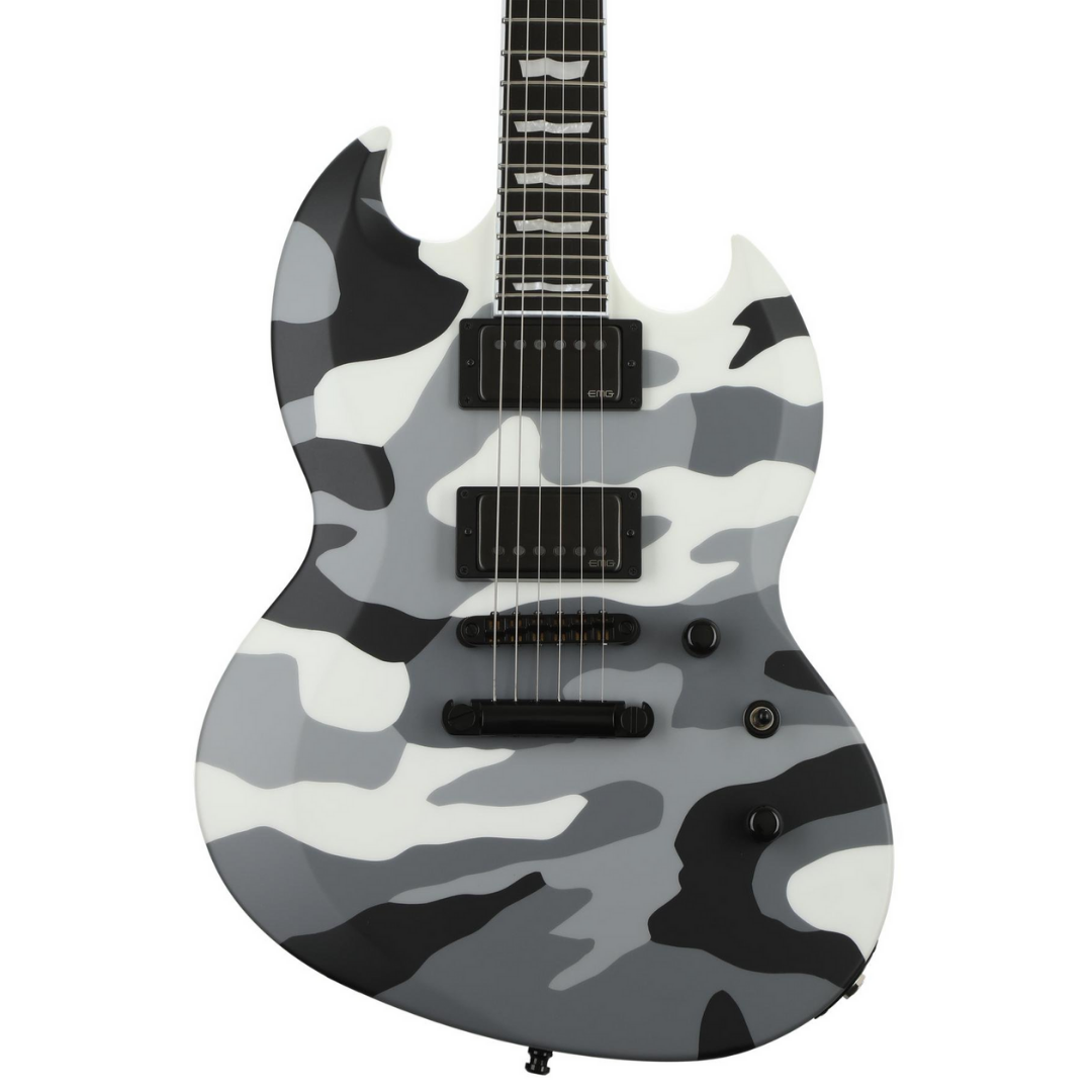 ESP E-II Viper Electric Guitar - Urban Camo [Made in Japan], ESP, ELECTRIC GUITAR, esp-electric-guitar-eiiviperuc, ZOSO MUSIC SDN BHD