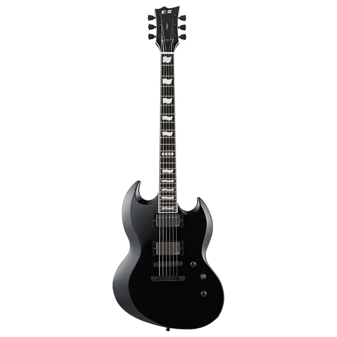 ESP E-II Viper Electric Guitar - Black [Made in Japan], ESP, ELECTRIC GUITAR, esp-electric-guitar-eiiviperblk, ZOSO MUSIC SDN BHD