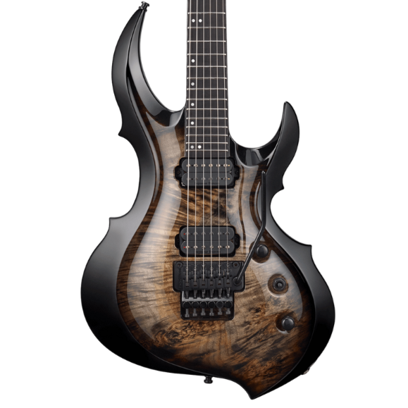 ESP FRX-CTM FR Burled Maple - See Thru Black Sunburst (FRXCTMFRBM), ESP, ELECTRIC GUITAR, esp-electric-guitar-frxctmfrbm-stbksb, ZOSO MUSIC SDN BHD