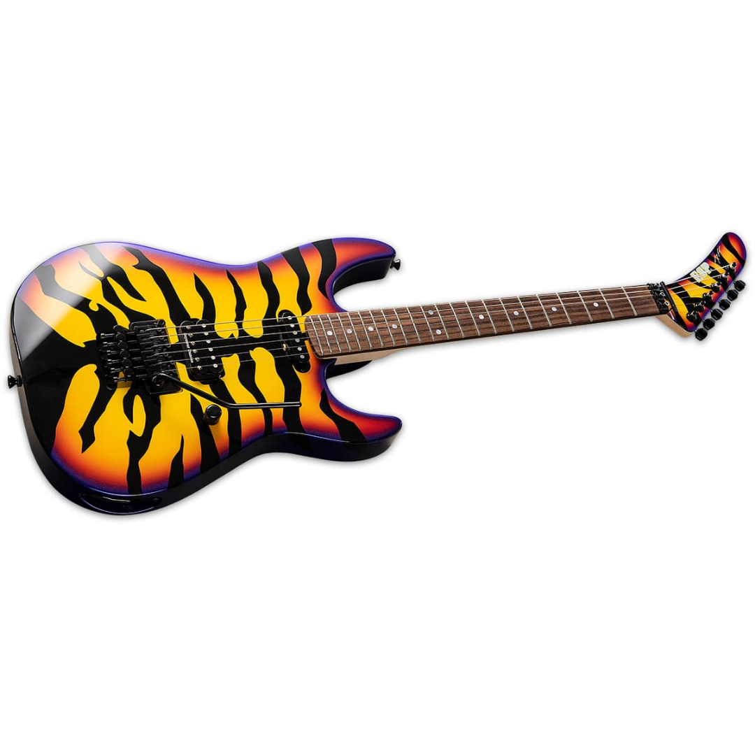 ESP George Lynch - Sunburst Tiger Graphic, ESP, ELECTRIC GUITAR, esp-electric-guitar-georgelynch-glsbtgp, ZOSO MUSIC SDN BHD