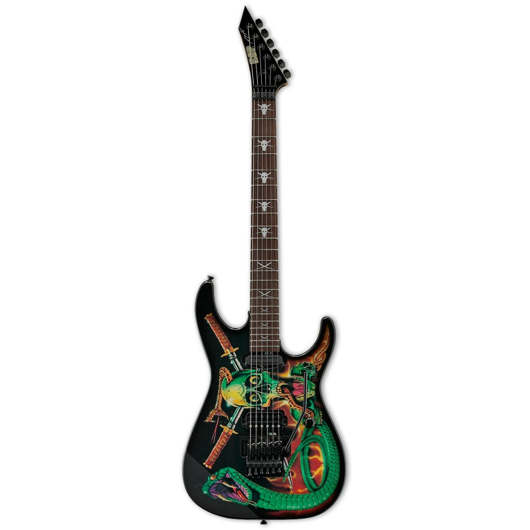 ESP George Lynch - Skull and Snakes, ESP, ELECTRIC GUITAR, esp-electric-guitar-georgelynch-glsksnks, ZOSO MUSIC SDN BHD