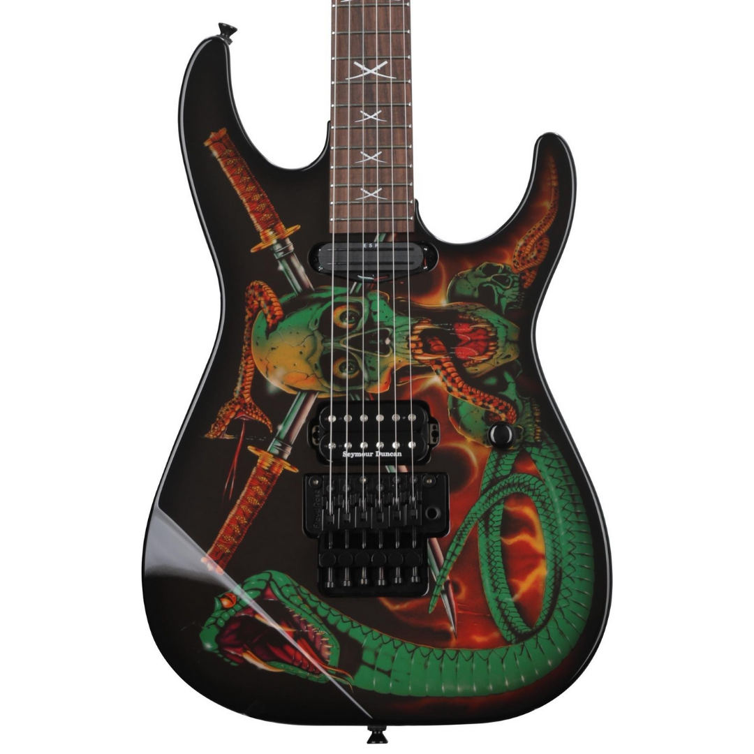 ESP George Lynch - Skull and Snakes, ESP, ELECTRIC GUITAR, esp-electric-guitar-georgelynch-glsksnks, ZOSO MUSIC SDN BHD