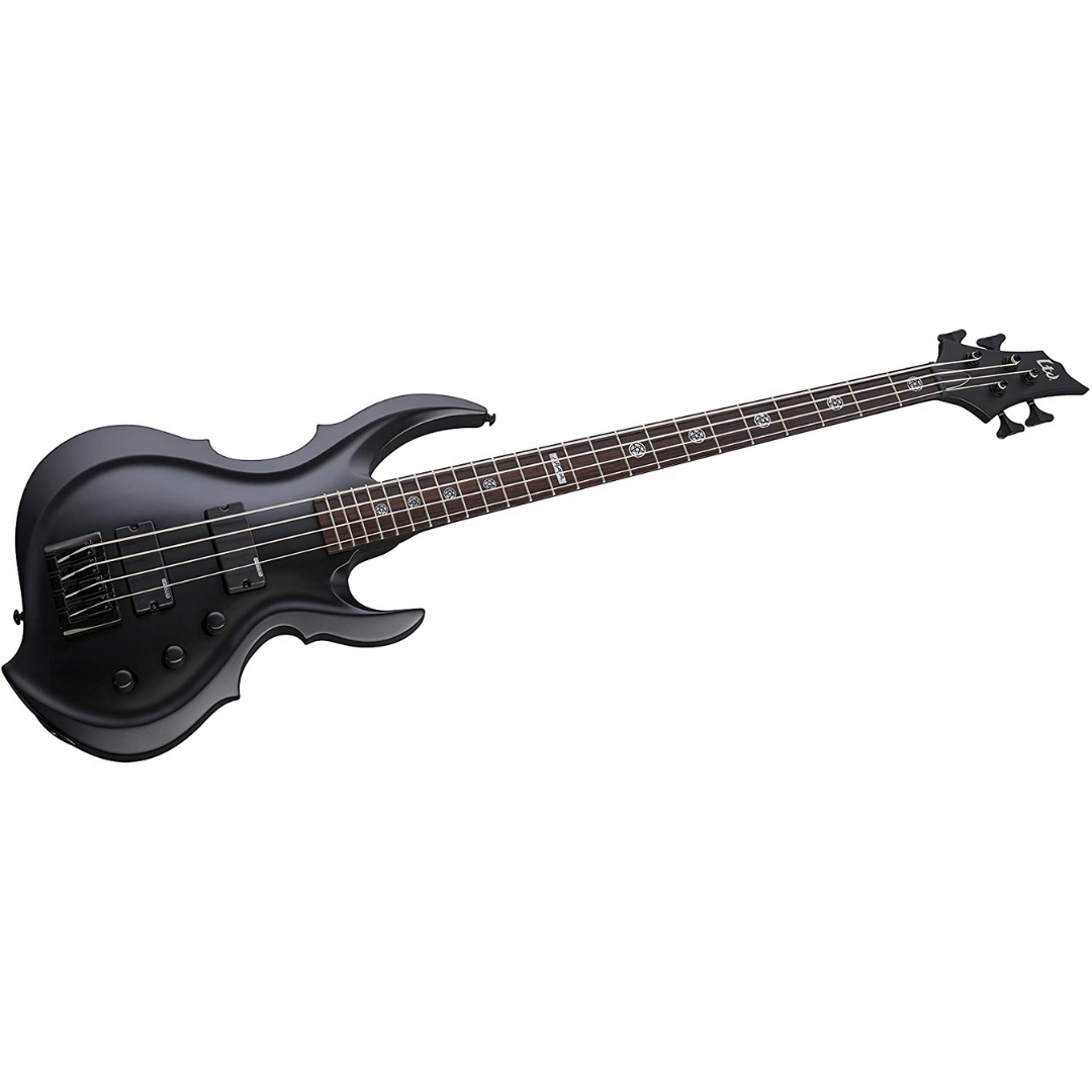 ESP Tom Araya FRX Signature Electric Guitar - Black Satin, ESP, BASS GUITAR, esp-bass-guitar-tomarayafrx-blks, ZOSO MUSIC SDN BHD