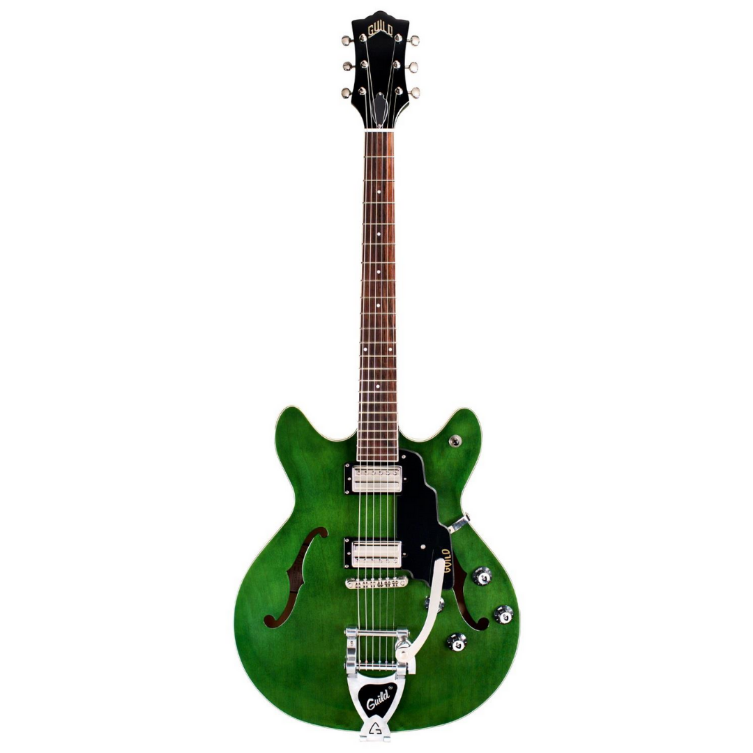 Guild Starfire I DC Semi-Hollow Electric Guitar with Guild Vibrato Tailpiece - Emerald Green, GUILD, ELECTRIC GUITAR, guild-electric-guitar-starfidcveg, ZOSO MUSIC SDN BHD