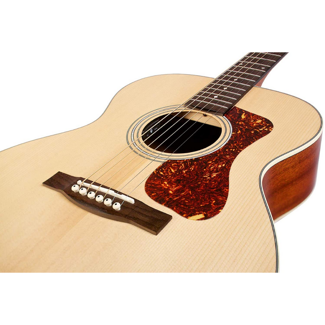 Guild OM-240E Acoustic-Electric Guitar - Natural with Free Gator GB-4G Acoustic Guitar Bag, GUILD, ACOUSTIC GUITAR, guild-acoustic-guitar-om240e-nat, ZOSO MUSIC SDN BHD