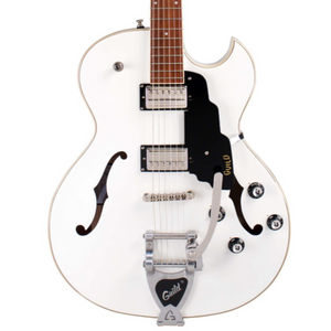 Guild Starfire I SC Semi-Hollow Electric Guitar with Guild Vibrato Tailpiece - Snow Crest White, GUILD, ELECTRIC GUITAR, guild-electric-guitar-starfireiscvib-csw, ZOSO MUSIC SDN BHD