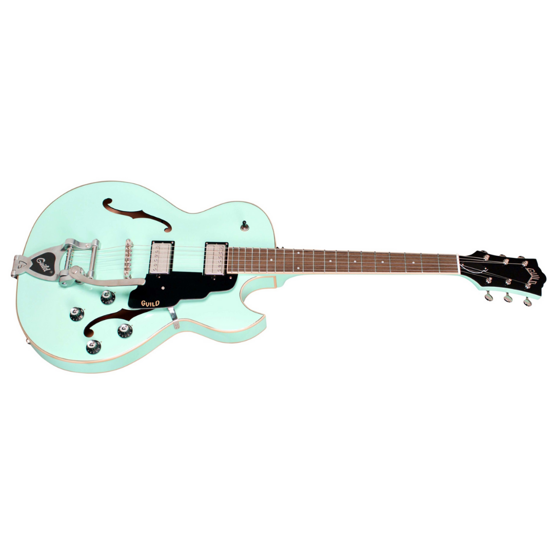 Guild Starfire I SC Semi-Hollow Electric Guitar with Guild Vibrato Tailpiece - Seafoam Green, GUILD, ELECTRIC GUITAR, guild-electric-guitar-starfireiscvib-sfg, ZOSO MUSIC SDN BHD