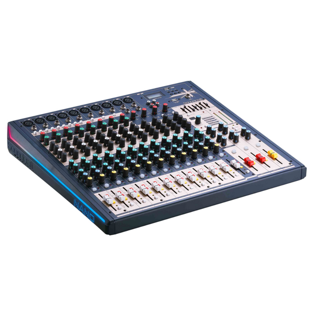 Soundcraft Nano M16 16-Channel USB Mixer, SOUNDCRAFT, MIXER, soundcraft-mixer-nanom16, ZOSO MUSIC SDN BHD