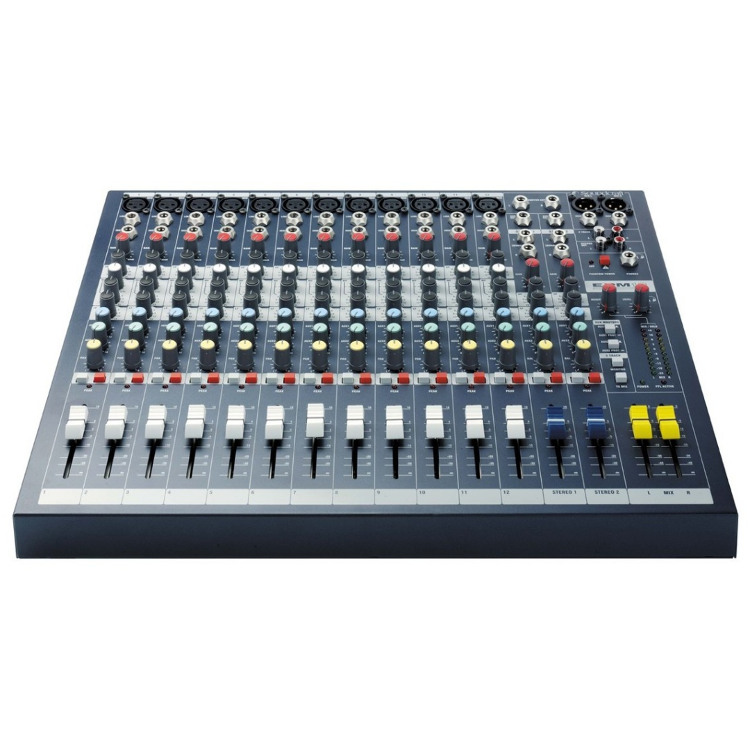 Soundcraft EPM12 Mixer with Gator G-MIXERBAG-1815, SOUNDCRAFT, MIXER, soundcraft-mixer-epm12, ZOSO MUSIC SDN BHD